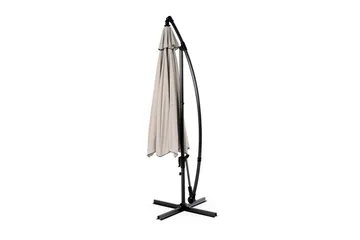 Hillerstorp Sidewinder Hängparasoll 300cm - Beige - Utemöbler & utemiljö - Solskydd - Parasoll - Hängparasoll