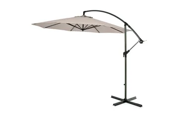 Hillerstorp Sidewinder Hängparasoll 300cm - Beige - Utemöbler & utemiljö - Solskydd - Parasoll - Hängparasoll