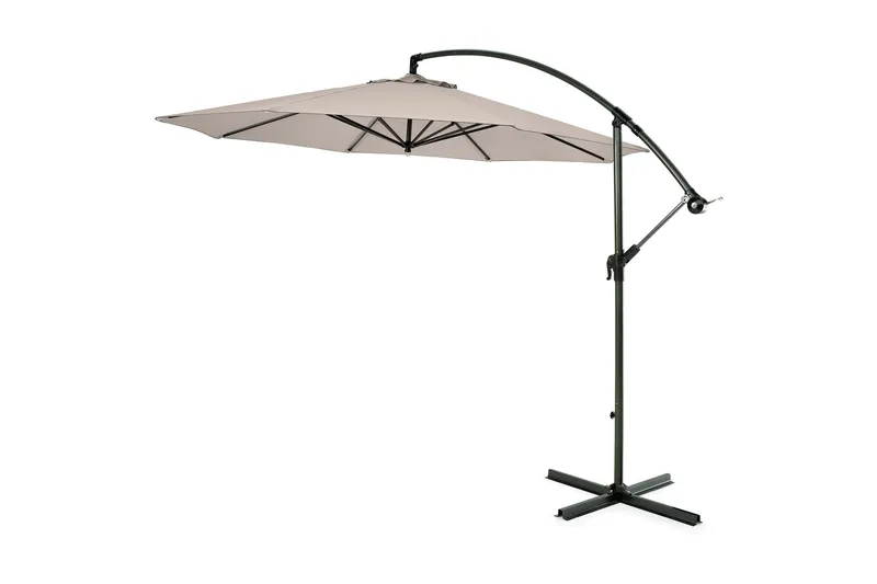 Hillerstorp Sidewinder Hängparasoll 300cm - Beige - Utemöbler & utemiljö - Solskydd - Parasoll - Hängparasoll