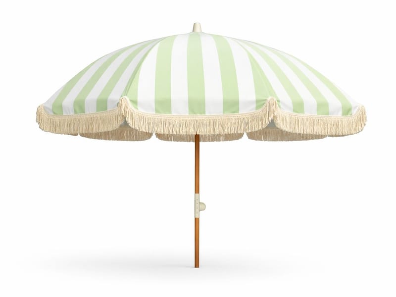 Hillerstorp Parasoll 200 cm, Grönvit
