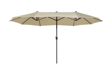 Leppin Parasoll - Beige - Utemöbler & utemiljö - Solskydd - Parasoll