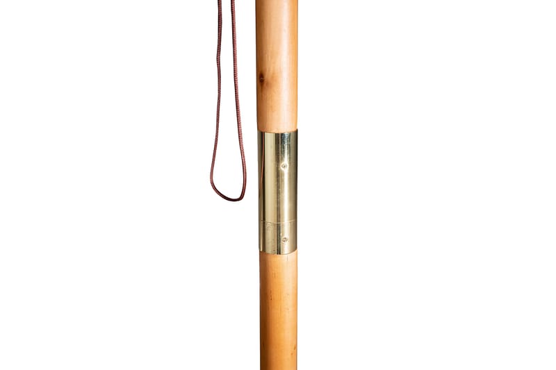 Naxos Parasoll Rund Ø300 cm Svart/Natur - Venture Home - Utemöbler & utemiljö - Solskydd - Parasoll - Baliparasoll
