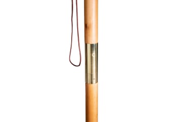 Naxos Parasoll Rund Ø300 cm Svart/Natur - Venture Home - Utemöbler & utemiljö - Solskydd - Parasoll