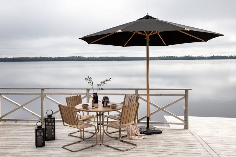 Nypo Parasoll 330 cm, Svart