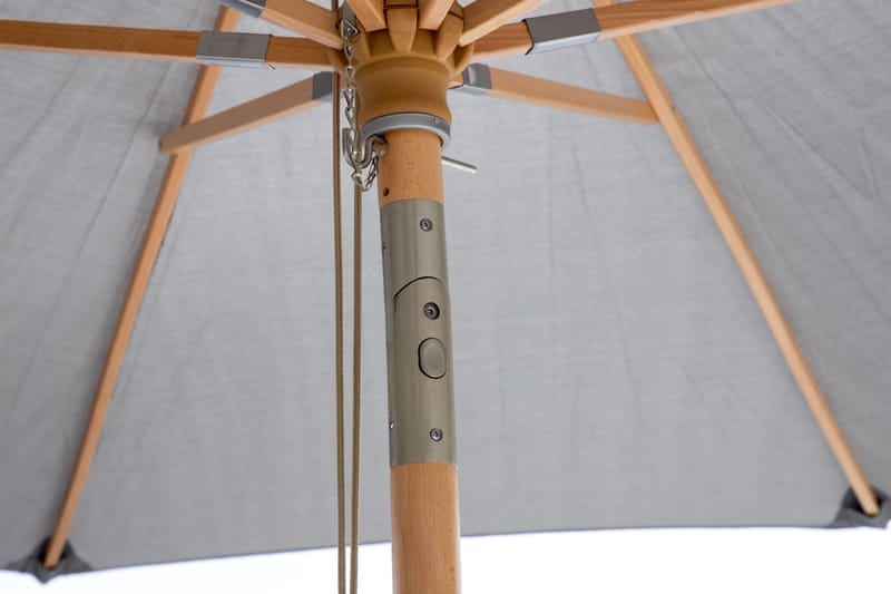 Nypo Parasoll 330 cm - Grå - Utemöbler & utemiljö - Solskydd - Parasoll