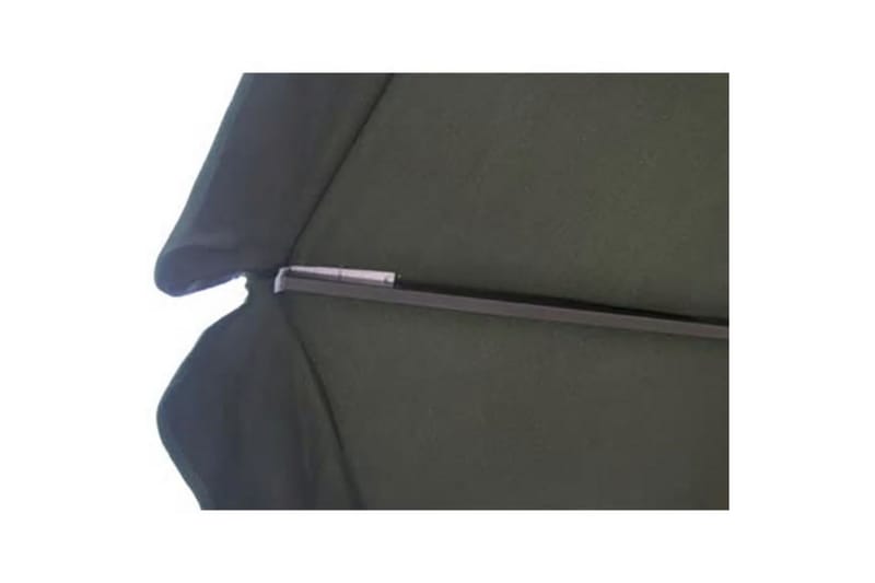 Parasoll aluminium grön 500 cm - Grön - Parasoll