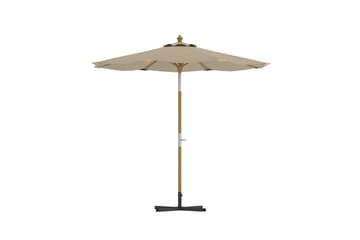 Parasoll Cerox 270 cm Utomhus - ljusgul - Utemöbler & utemiljö - Solskydd - Parasoll - Balkongparasoll