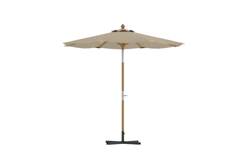 Parasoll Cerox 270 cm Utomhus - ljusgul - Utemöbler & utemiljö - Solskydd - Parasoll - Balkongparasoll