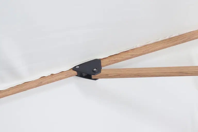 Parasoll för utomhusbruk Rio de-luxe parasoll Ø 3 m - beige - Utemöbler & utemiljö - Solskydd - Parasoll - Hängparasoll