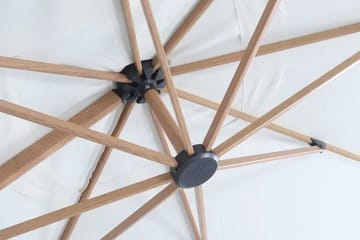 Parasoll för utomhusbruk Rio de-luxe parasoll Ø 3 m - beige - Utemöbler & utemiljö - Solskydd - Parasoll - Hängparasoll