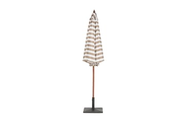 Parasoll Ferentillo 245 cm - Beige/Brun - Utemöbler & utemiljö - Solskydd - Parasoll