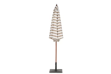 Parasoll Ferentillo 245 cm - Beige/Brun - Utemöbler & utemiljö - Solskydd - Parasoll
