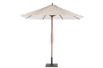 Parasoll Ferentillo 245 cm - Beige/Brun - Utemöbler & utemiljö - Solskydd - Parasoll