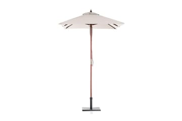 Parasoll Flamenco 244 cm - Beige - Utemöbler & utemiljö - Solskydd - Parasoll