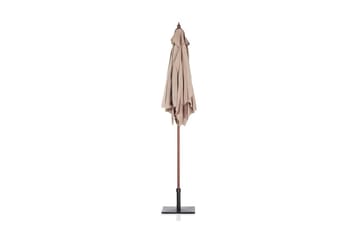 Parasoll Flamenco 244 cm - Ljusbrun - Utemöbler & utemiljö - Solskydd - Parasoll