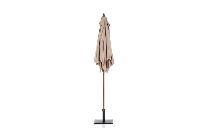 Parasoll Flamenco 244 cm - Ljusbrun - Utemöbler & utemiljö - Solskydd - Parasoll