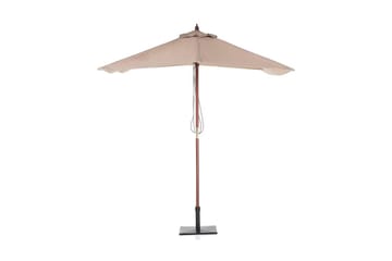 Parasoll Flamenco 244 cm - Ljusbrun - Utemöbler & utemiljö - Solskydd - Parasoll
