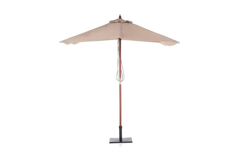 Parasoll Flamenco 244 cm - Ljusbrun - Utemöbler & utemiljö - Solskydd - Parasoll