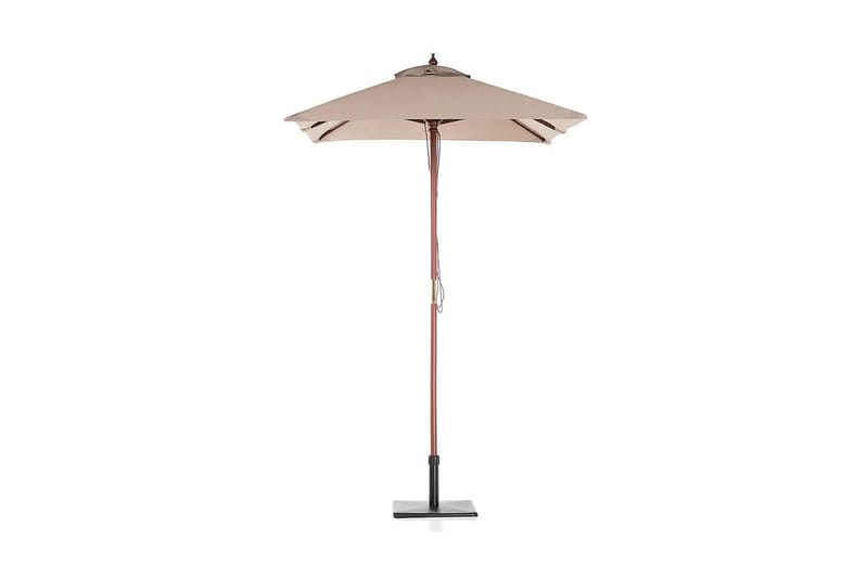 Parasoll Flamenco 244 cm - Ljusbrun - Utemöbler & utemiljö - Solskydd - Parasoll