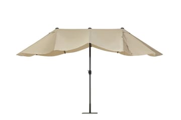 Parasoll Heltin - Beige - Utemöbler & utemiljö - Solskydd - Parasoll