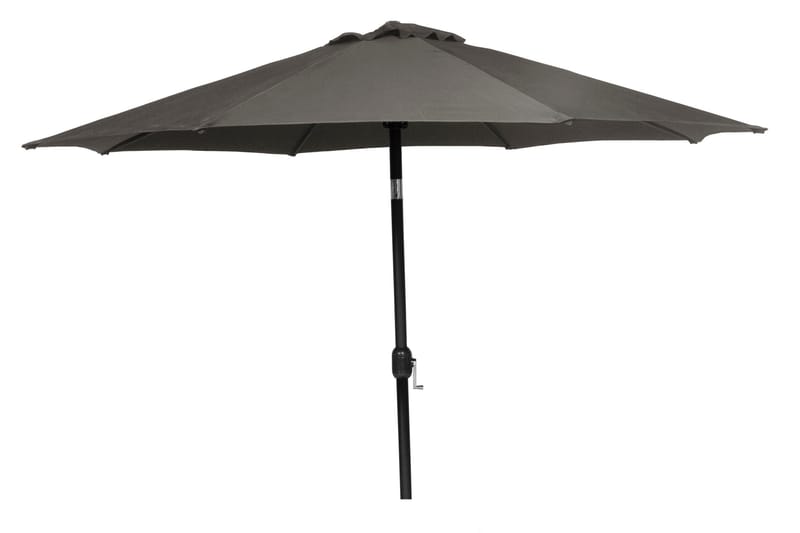 Parasoll Hillerstorp 300 cm ALU Grå - aluminium och polyester - Parasoll