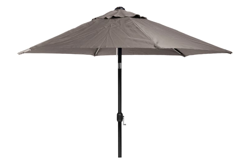 Parasoll Hillerstorp 300 cm ALU Taupe - aluminium och polyester - Parasoll