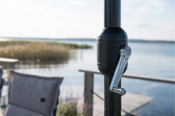 Parasoll Hillerstorp 300 cm ALU Taupe - aluminium och polyester - Utemöbler & utemiljö - Solskydd - Parasoll