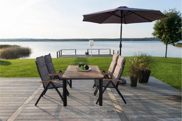 Parasoll Hillerstorp 300 cm ALU Taupe - aluminium och polyester - Utemöbler & utemiljö - Solskydd - Parasoll