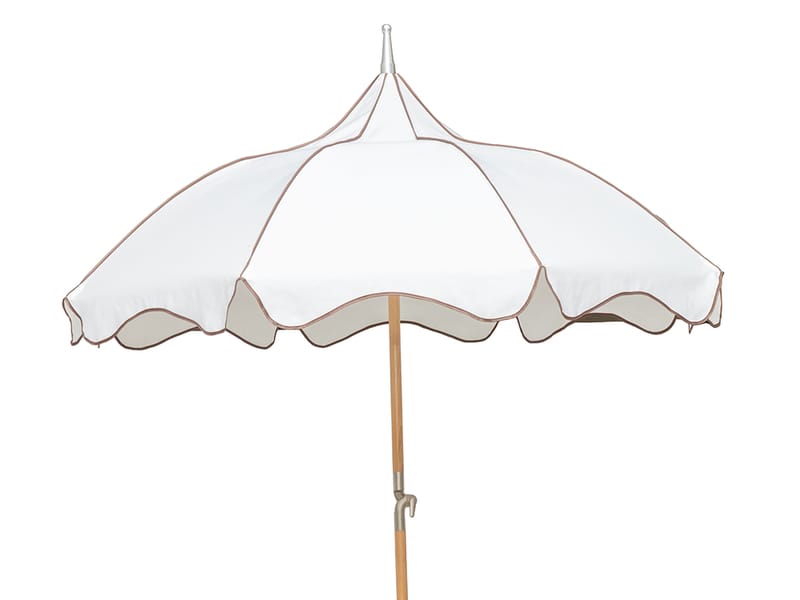 Parasoll Hillerstorp Parasoll 200 cm, Vit