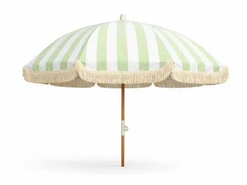 Parasoll Hillerstorp Parasoll 200 cm - Grönvit - Utemöbler & utemiljö - Solskydd - Parasoll - Strandparasoll