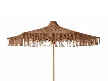 Parasoll Hillerstorp Parasoll 200 cm - Brun - Utemöbler & utemiljö - Solskydd - Parasoll - Strandparasoll