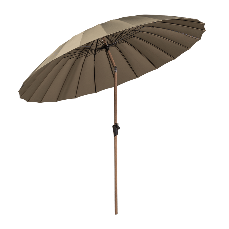 Parasoll Monica 280 cm Utomhus, Sand/Grön