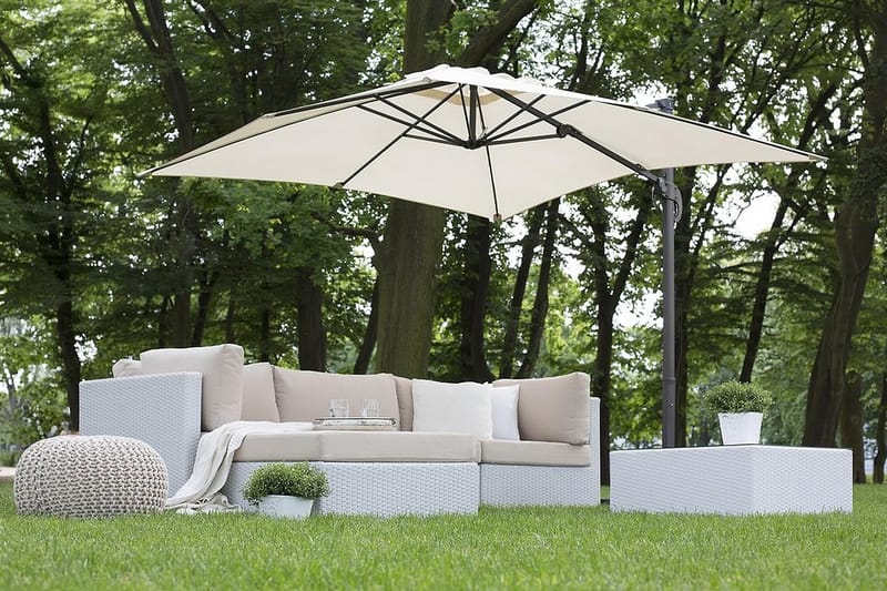 Parasoll Monza 235 cm - Beige - Utemöbler & utemiljö - Solskydd - Parasoll