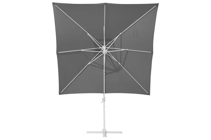 Parasoll Monza - Grå, vit - Utemöbler & utemiljö - Solskydd - Parasoll - Hängparasoll