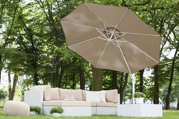 Parasoll Savona 240 cm - Brun - Utemöbler & utemiljö - Solskydd - Parasoll