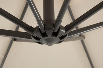 Parasoll Savona 240 cm - Vit - Utemöbler & utemiljö - Solskydd - Parasoll