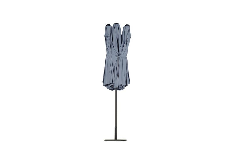 Parasoll Sibilla 247 cm - Grå - Utemöbler & utemiljö - Solskydd - Parasoll