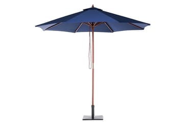 Parasoll Toscana Ii 254 cm - Blå - Utemöbler & utemiljö - Solskydd - Parasoll