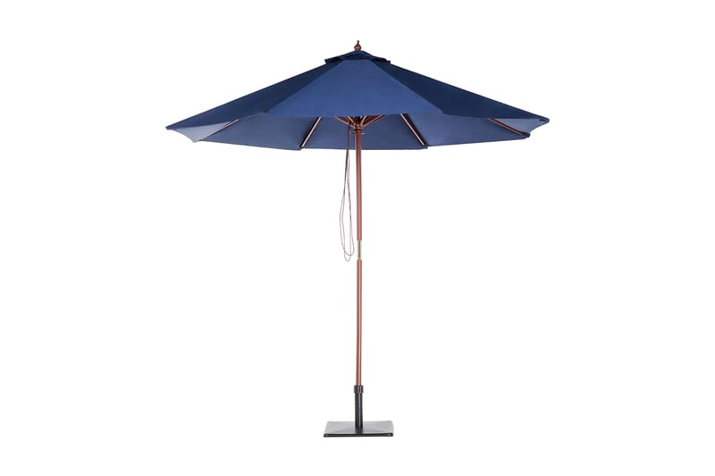 Parasoll Toscana Ii 254 cm - Blå - Utemöbler & utemiljö - Solskydd - Parasoll