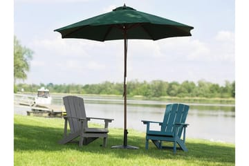 Parasoll Toscana Ii 254 cm - Grön - Utemöbler & utemiljö - Solskydd - Parasoll