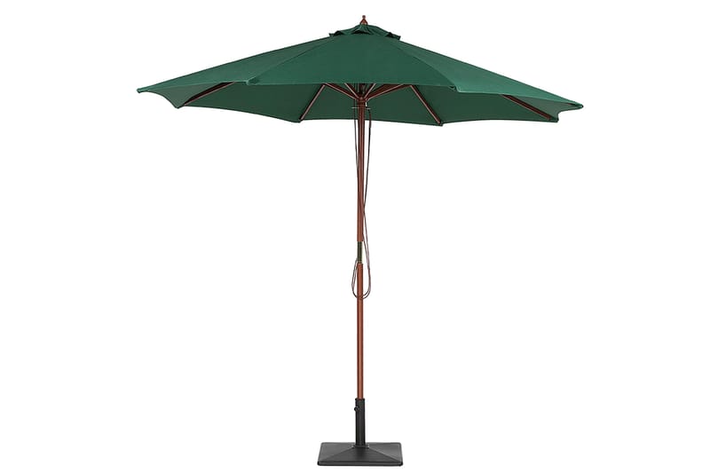 Parasoll Toscana Ii 254 cm - Grön - Utemöbler & utemiljö - Solskydd - Parasoll