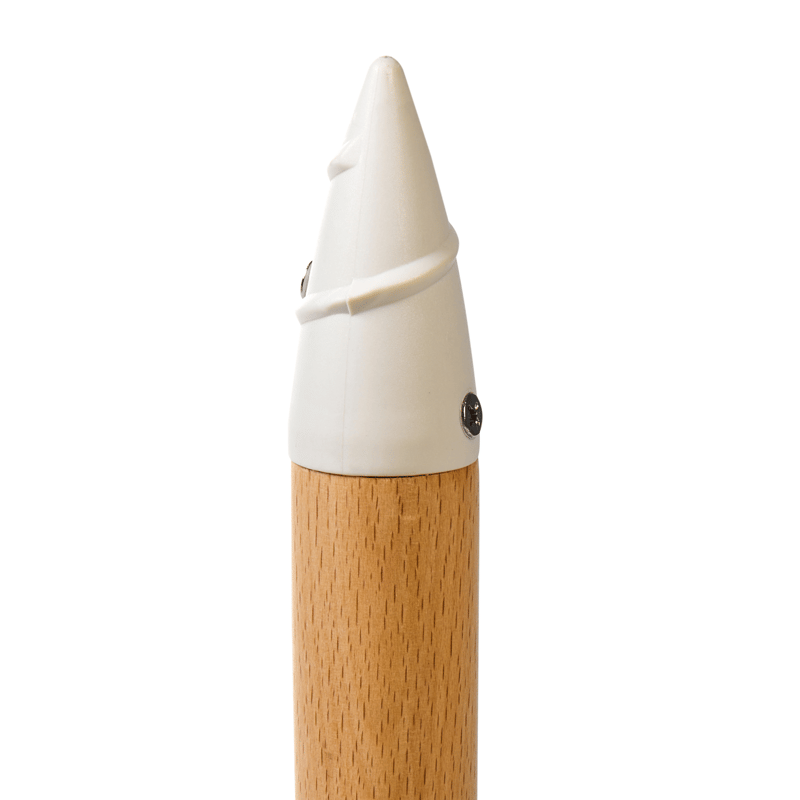 Parasoll utomhus 155 cm Mondello - vit/svart - Utemöbler & utemiljö - Solskydd - Parasoll - Strandparasoll