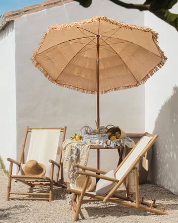 Parasoll utomhus 175 cm Civetta - naturlig/brun - Utemöbler & utemiljö - Solskydd - Parasoll - Balkongparasoll