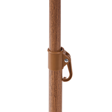 Parasoll utomhus 175 cm Civetta - naturlig/brun - Utemöbler & utemiljö - Solskydd - Parasoll - Balkongparasoll