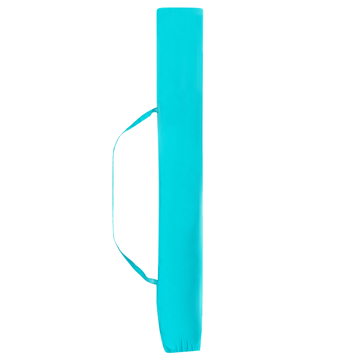 Parasoll utomhus 232 cm Sestriere - blå/vit/brun - Utemöbler & utemiljö - Solskydd - Parasoll - Balkongparasoll