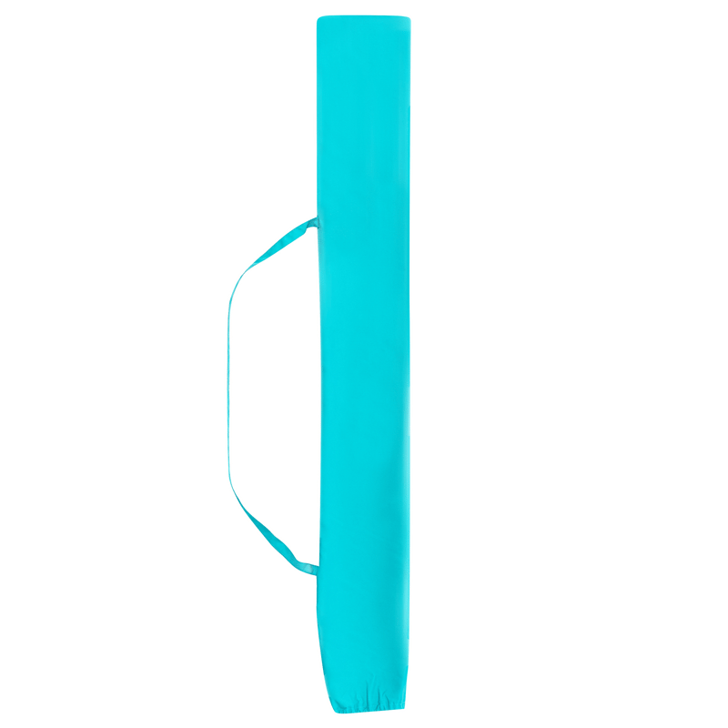 Parasoll utomhus 232 cm Sestriere - blå/vit/brun - Utemöbler & utemiljö - Solskydd - Parasoll - Balkongparasoll