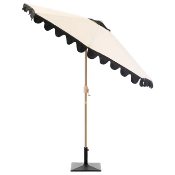 Parasoll utomhus 270 cm Isolotto - beige/brun/svart - Utemöbler & utemiljö - Solskydd - Parasoll - Balkongparasoll