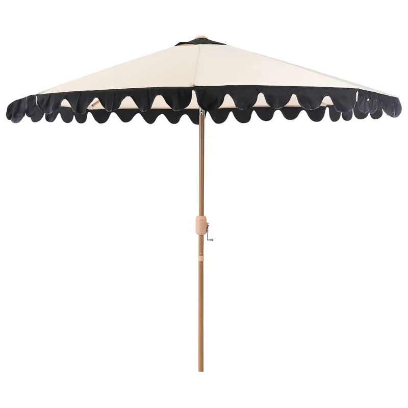 Parasoll utomhus 270 cm Isolotto, beige/brun/svart