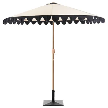Parasoll utomhus 270 cm Isolotto - beige/brun/svart - Utemöbler & utemiljö - Solskydd - Parasoll - Balkongparasoll