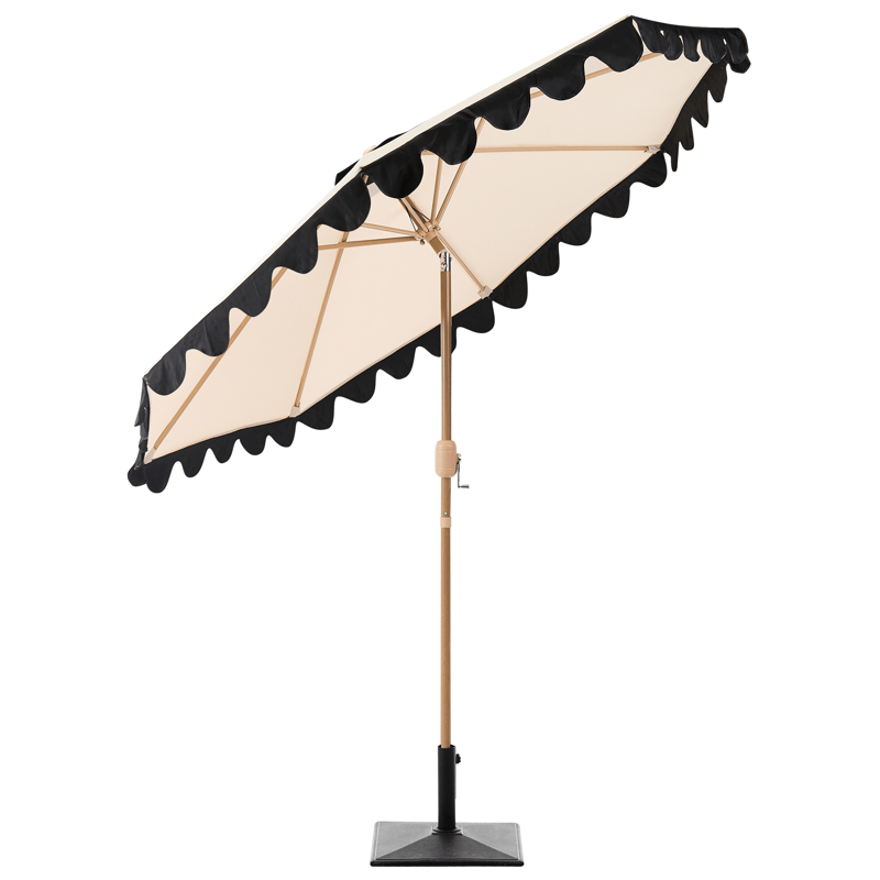 Parasoll utomhus 270 cm Isolotto - beige/brun/svart - Utemöbler & utemiljö - Solskydd - Parasoll - Balkongparasoll